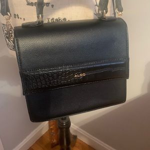 ALDO black over the shoulder purse
